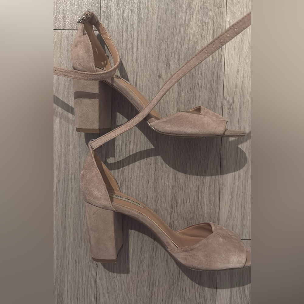 COPY - Steve Madden Nude Wedge Heels